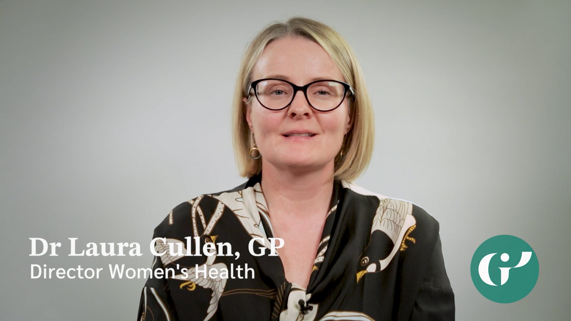 Dr Laura Cullen, Director of Women's Health.